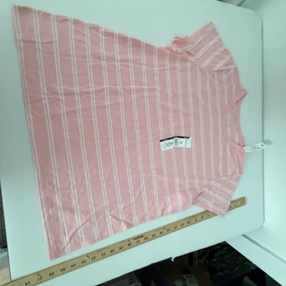 Xxl pink/ white top new